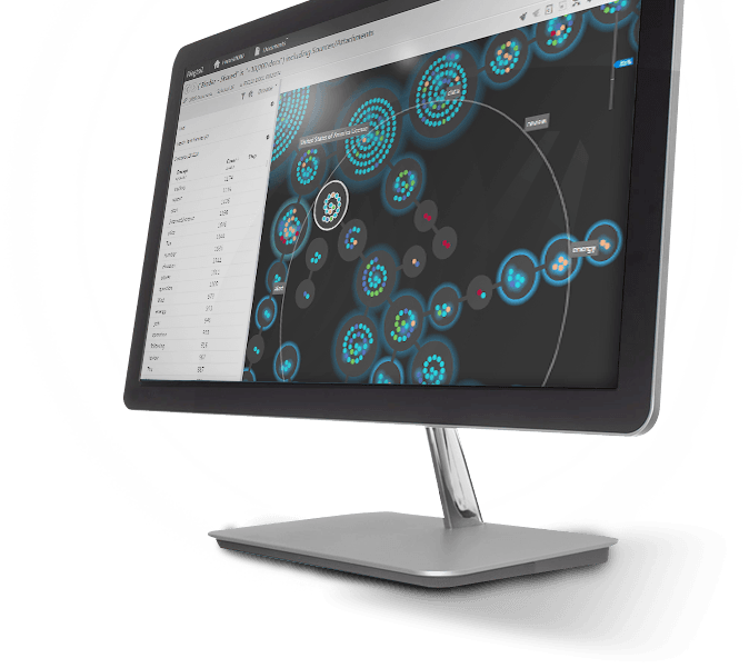 Ringtail screenshot on a computer monitor